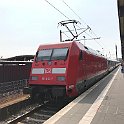 IMG 0983  BR 101 amène son IC au terminus de Norddeich Mole