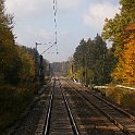 DSC18214  Geltendorf: à partir de là, la ligne est à nouveau électrifiée