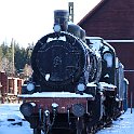 IMG 2389  L'association n'a pas de locomotive à vapeur propre. Celle-ci ne semble pas avoir roulé depuis un bon moment