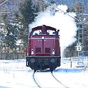 IMG 2402  A Titisee, la locomotive est manoeuvrée à l'autre extrémité du train pour repartir en sens inverse