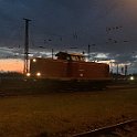 KGTK4148  Une V100 historique passe dans l'avant-gare de Darmstadt