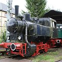 DSC19374  Cette petite locomotive a été construite pendant la guerre comme machine industrielle