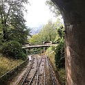 IMG 7946  En entrant de le tunnel avec vue encore sur la cabine descendante
