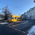 IMG 7259  Tram de la ligne 2 à destination de la gare principale dans la Nieder-Ramstädter Strasse