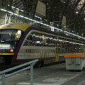 DSC20611  Un Desiro (Siemens) de l'union des transports publics de la haute Elbe (Verkehrsverbund Oberelbe, VVO) à Dresden Hbf.