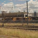 DSC03424  Diverses locomotives de Queensland Rail près de Brisbane