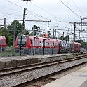 SONY DSC  Les lignes du RER de Copenhague sont exploitées par ces étranges automotrices qui existent en version longue de 8 éléments...