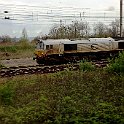 IMG 0633  Une Class66 de la société Fret Euro Cargo Rail sur le triage de Saint-Louis
