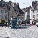 DSC15859  Tram de la ligne 2, destination gare Viotte à la place de la Révolution