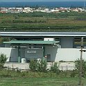 DSC24158  Gare de Zegolateio Korinthias sur la nouvelle ligne en construction entre Corinthe et Patra. La ligne est en service jusqu'à Kiato. La série de photo qui suit a été prise depuis l'autoroute Corinteh - Patra.