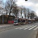 IMG 2852  Les transports publics de Riga ont aussi des trams Škoda ForCity à 3 ou 4 caisses