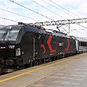 Une Vectron de Cargounit en tête d'un IC à destination de Prague à Poznan