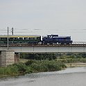 Suprise sur le pont sur le Nogat près de Malbork