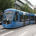 DSC17455  Au terminus, les tram doivent rebrousser et passer sur l'autre voie.