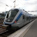 DSC17469  Une rame de type X60 sur la ligne 38 Stockholm - Uppsala à Solna