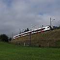 Dans la courbe entre Emmenbrücke Kapf et Gersag