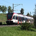 La 003 Emmen vient de quitter Waldibrücke en direction de Luzern