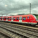 Automotrices du S-Bahn de Stuttgart vue dans un train tracté par Rail Adventure à la gare de Solothurn