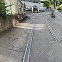IMG 2149  Un reste de voie industrielle à Kriens qui faisait partie de la desserte du Kriens-Luzern-Bahn (KLB)