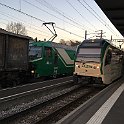 IMG 6204  Morges, Ge 44 22 avec train de bettraves sur bogies porteurs et nouvelle automotrice Be 4/4 séérie 31-38
