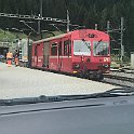 IMG 6735  Voiture de commande Dt 1741 pour les trains de transports de voitures dans le tunnel de la Vereina à Selfranga (portail Nord)