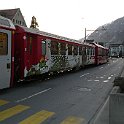 P1000225  Voiture "Bärenland" dans l'Arosa-Express près de Chur Altstatt