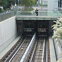 DSCF9835  Deux rames se croisent à la station Jordils