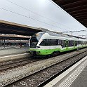 20211029 130558  RABe 523 075 TransN hors de son rayon d'action usuel: en service régio Olten - Biel/Bienne, à Biel/Bienne