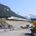 Place d'installation de chantier entre la ligne de faîte et la tranchée couverte d'Engstlige