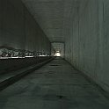 Bientôt le bout du tunnel (nous sommes ici sous la gare de Frutigen, vue en direction du Sud)
