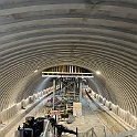 Au centre puits pour les ascenseurs menants directement au PI pour la liaison avec les voies CFF.