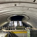 Ici viendra la liaison avec le PI sous les voies CFF avec escalier et escalators.