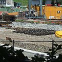 CH RBS ittigen09  Travaux de doublement de la voie entre Worblaufen et Papiermühle, préparation pour la pose d'un aiguillage.