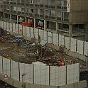 Vue du chantier depuis le pavillon d'information (place de la Gare 1)